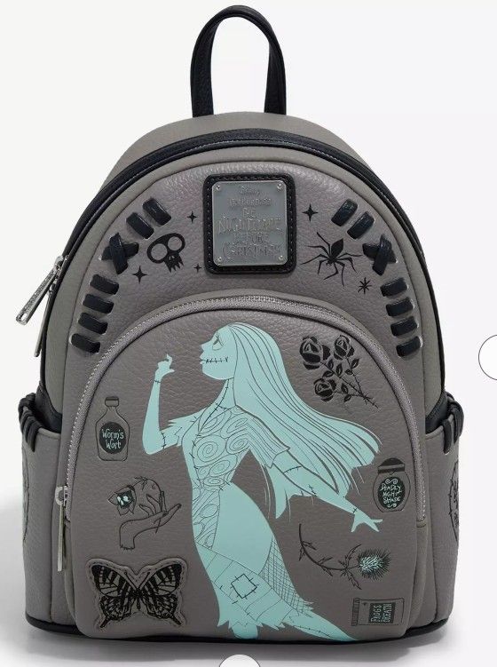 Loungefly Nightmare Before Christmas Sally Icon Backpack New With Tags 