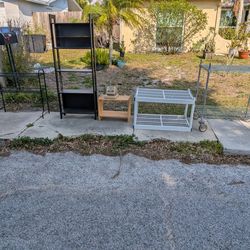 Free curb alert 1714 Springdale Dr Holiday shelves dish rack etc