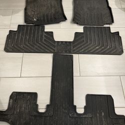 Subaru Ascent Rubber All Weather Floor Mats