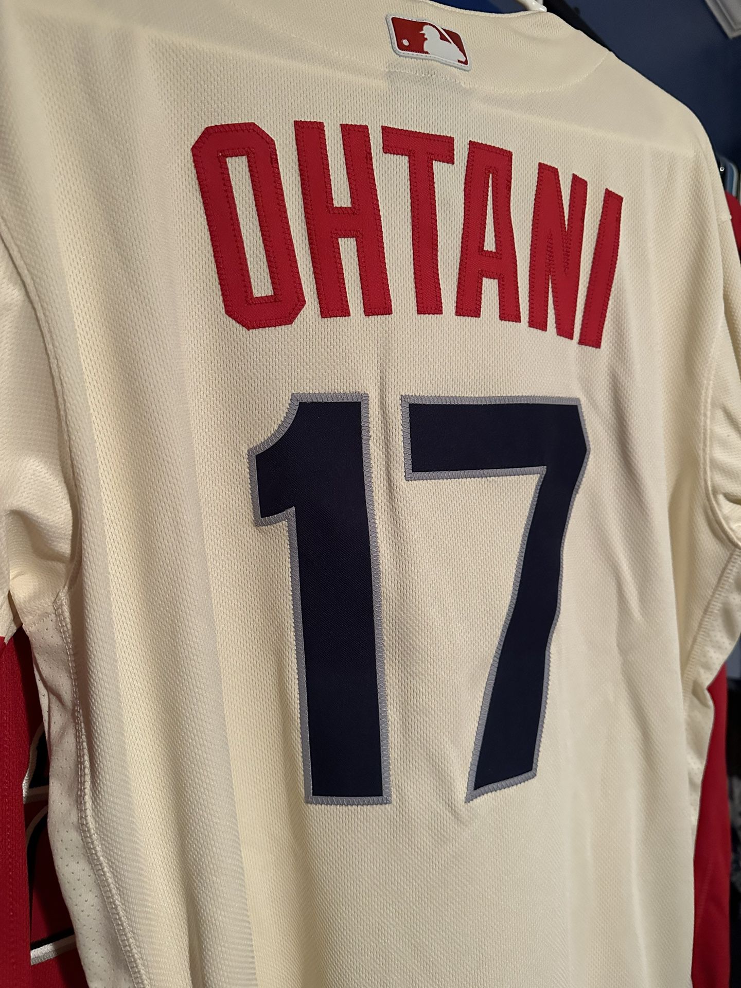 Got one of the most elusive Authentic jerseys out there!!! Ohtani City  jersey!!!! Angel Team Store doesn't even sell these in authentics!!! 😭😭  Got this jersey when Fanatics randomly stocked them. 