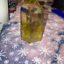 Citrine point Lil Over 3’ Tall
