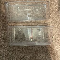 2 Shower Rack Holders