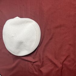 Kangal Tropic 504 Ventair White Cap Sz (M) Flat Hat Newsboy Driver