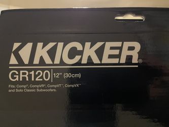 KICKER 12” GRILLS 2 OF THEM