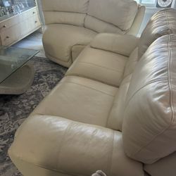 Reclining Flex steel Couch 