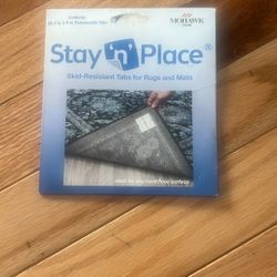 stay n place skid resistant tabs - new 