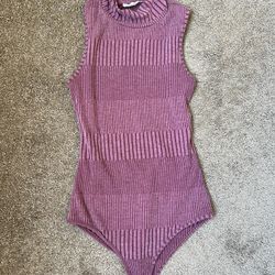 Mauve Tank Bodysuit 