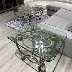 Set of Iron Living Room Tables