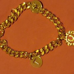 New Golden Stainless Steel Bracelet 