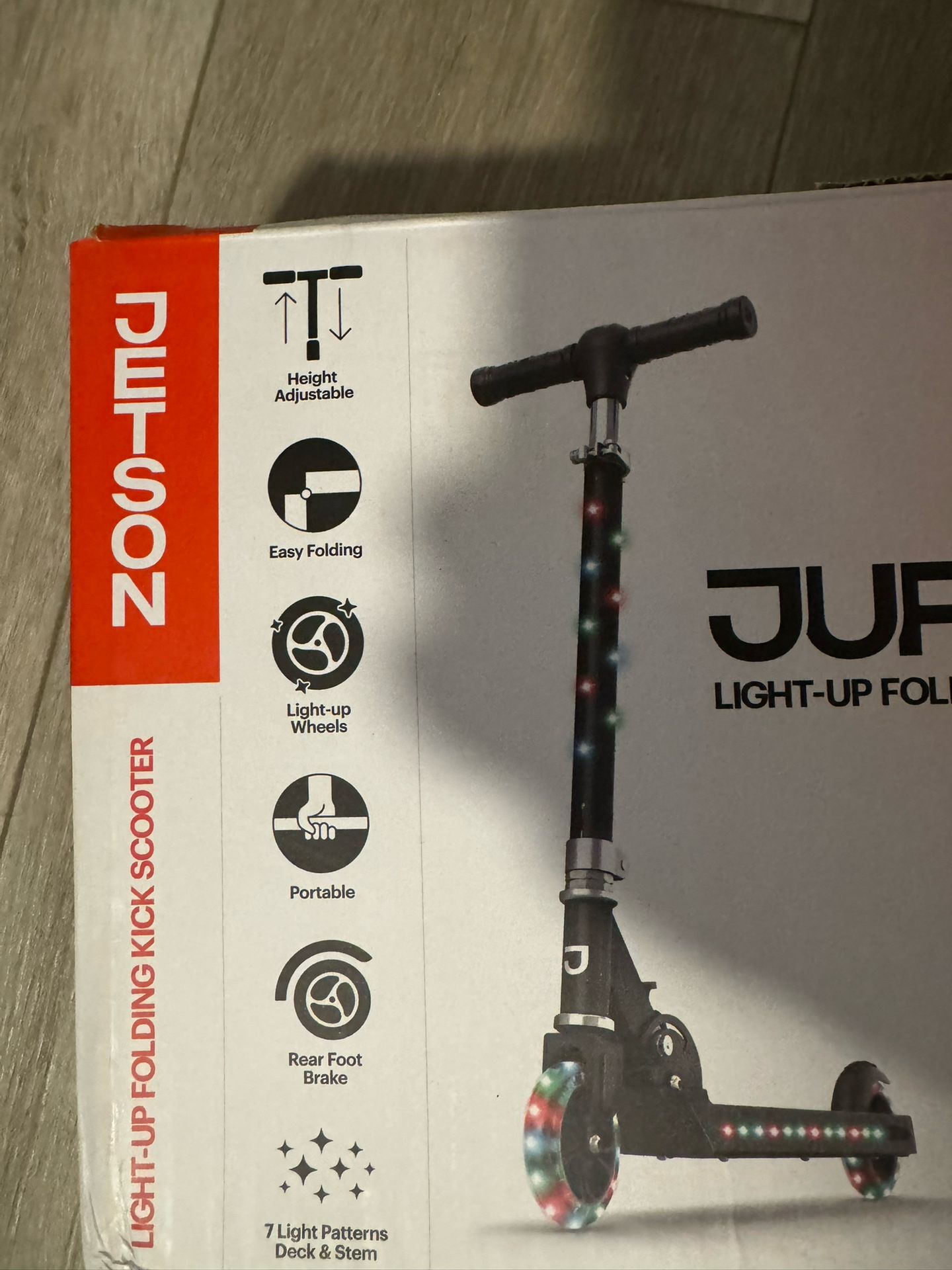 Light Up Foldable Scooter