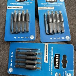 Hart Titanium Countersink Bit Set 