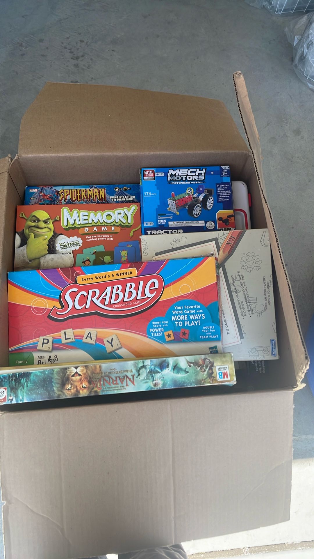 Box Of Board Games