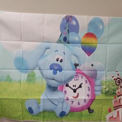 Bluey Party Backdrop,  5ft X 3ft 