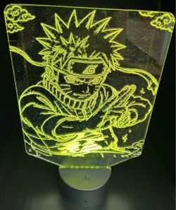 Naruto led lamp