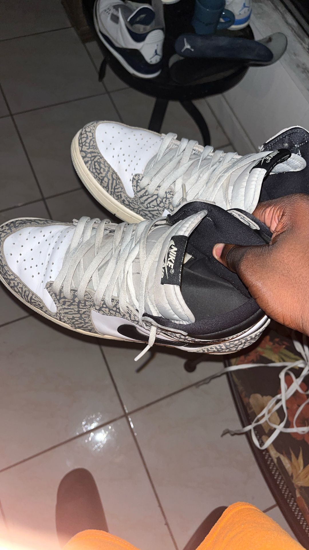 Jordan 1 Zebra Size :13