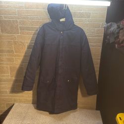 Casual Winter Jacket Marine Blue Unknown Brand