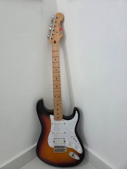 Vintage 2003 Fender Super Strat Sunburst White Pearl Pickguard like new