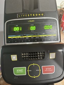 Livestrong elliptical