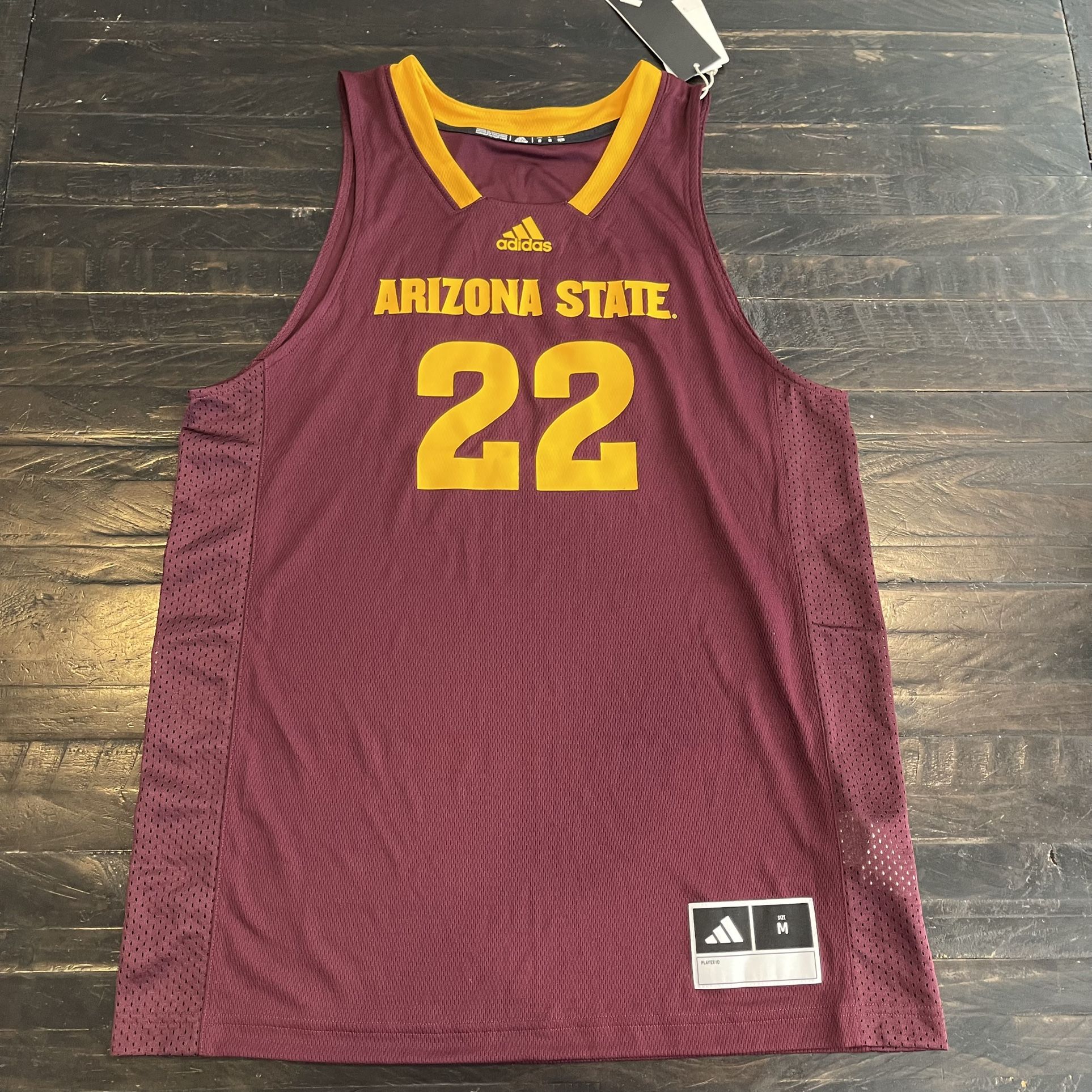 Arizona State University Sun Devils Adidas NCAA Jersey MENS Size Medium BNWT