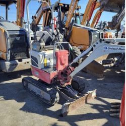 2017 Takeuchi TB210 Mini Excavator