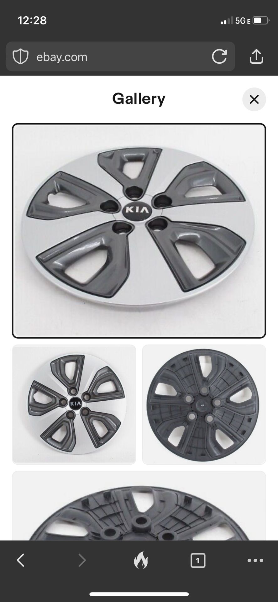 2017-2021 Kia Niro Hub Cap 52960-g5120