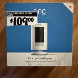 Ring Stick Up Outdoor Cam Plug-In