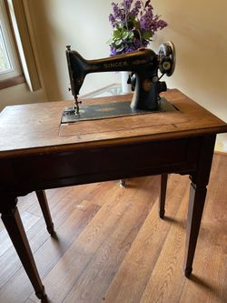 Vintage Singer sewing machine