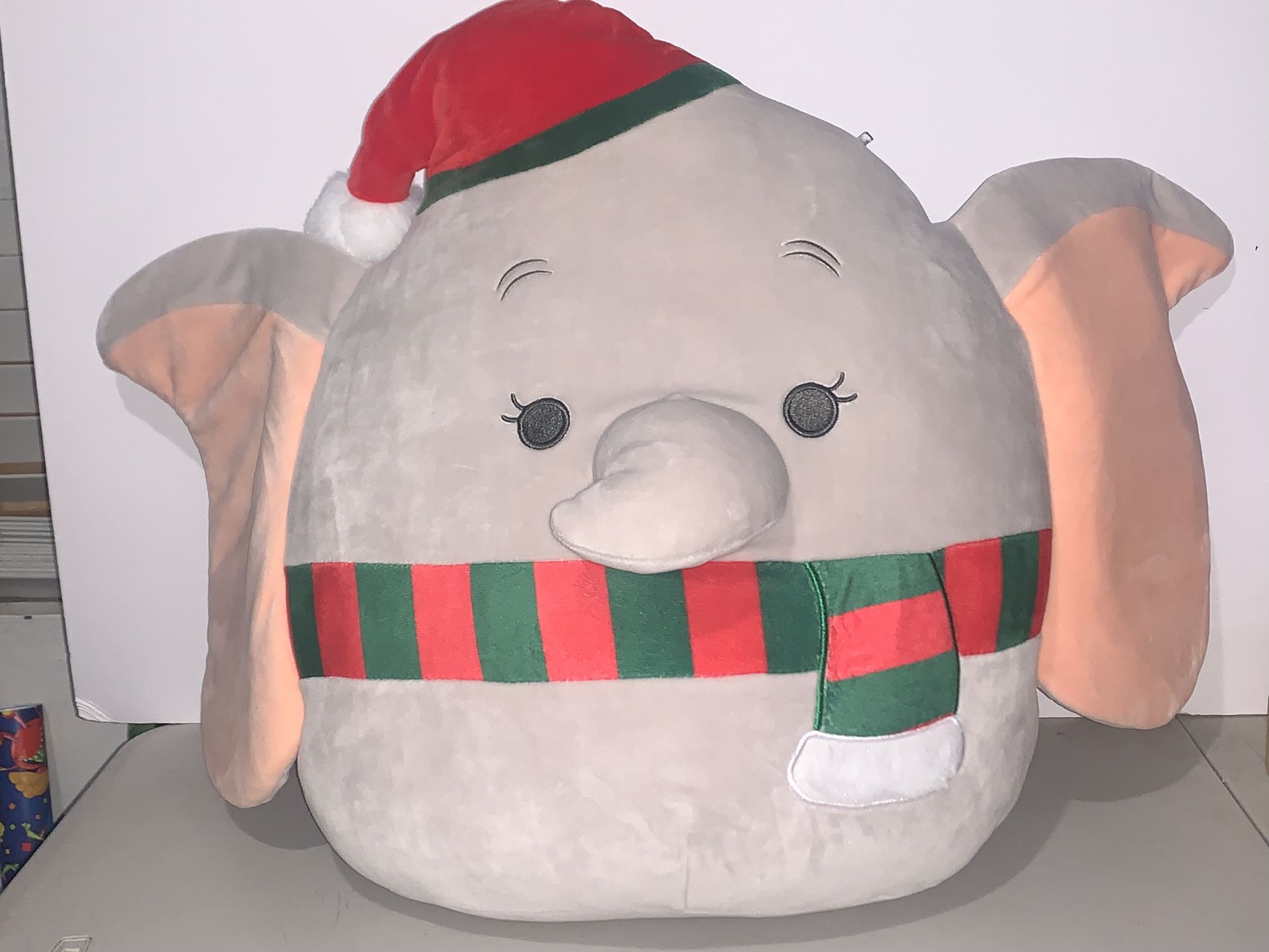Disney Dumbo Christmas Santa Squishmallow 16" Limited Holiday Edition