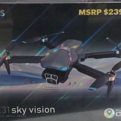 Brand New AE31 Sky Version GPS Drone Never used, comes with original box and all accessories included.