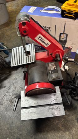 Extreme power belt & disc sander