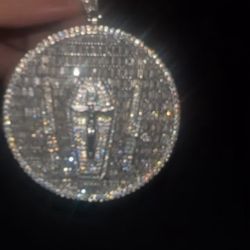 Moissanite Vvs1 Pendant 