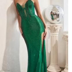 Emerald Green Smalls Dress 