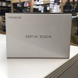 Fujifilm GFX 100  II 102 MP Medium Format Mirrorless Camera Body Only