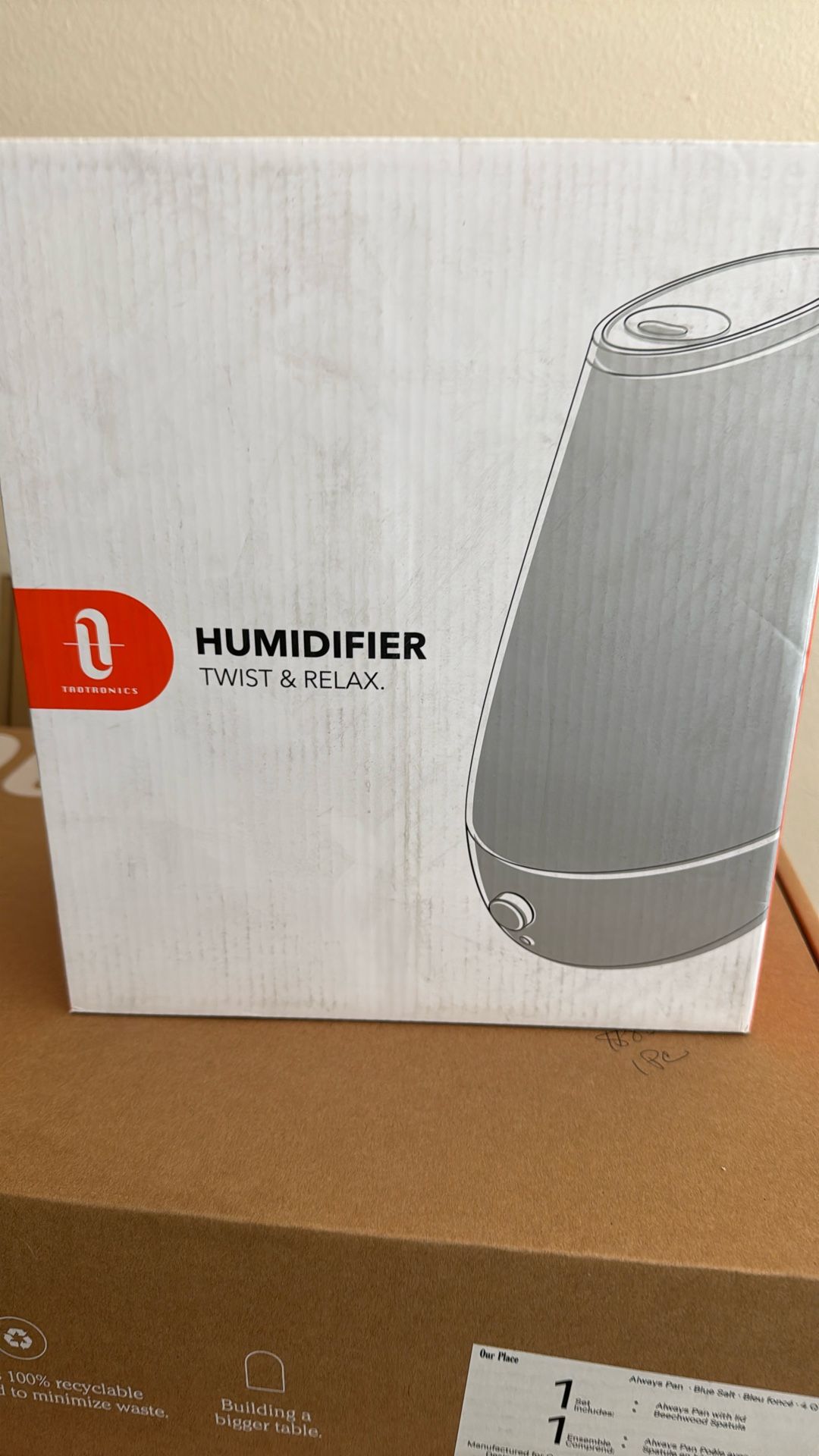 Set Of 5 Boxes Humidifier twist And Relax