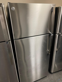 GE Top Mount Refrigerator Stainless Steel