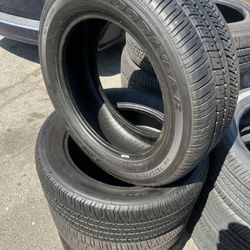 235/55/17 Set Of 4 Tires Goodyear Installed And Balanced Set De 4 Llantas Goodyear Como Nuevas Instaladas Y Balanceadas