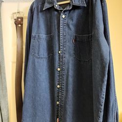 Levis Mens Denim Shirt 