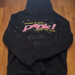 Black Punk Spider Hoodie