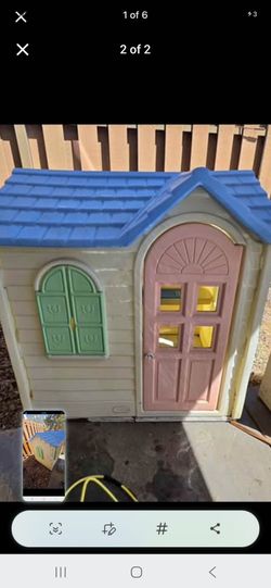 Vintage little tikes playhouse