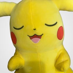 Pokemon 18" Sleeping Plush Pikachu Jazwares