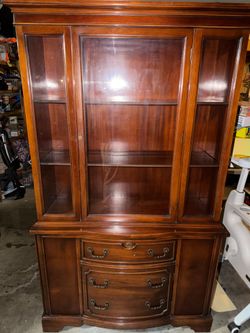 Vintage Wooden Cabinet $75