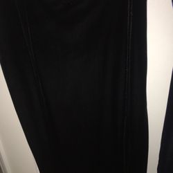 Long Black Velvet Skirt. Size 20 
