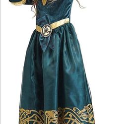 Disney Store Brave Princess Merida Dress Costume Size 3w