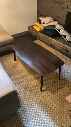 Mid-Century Modern Walnut Coffee Table