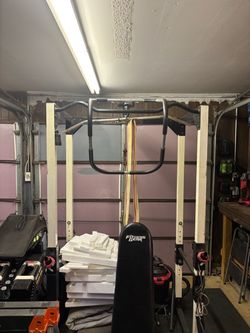 Weider Club 565 Power Rack + Olympic Weights Set – $700 OBO