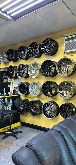 COMPACT CAR WHEELS AND TIRES $40 DOWN