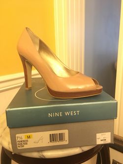 NineWest Paris Rose heels 71/2M