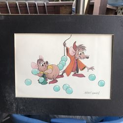 Disney's authenticated drawing
