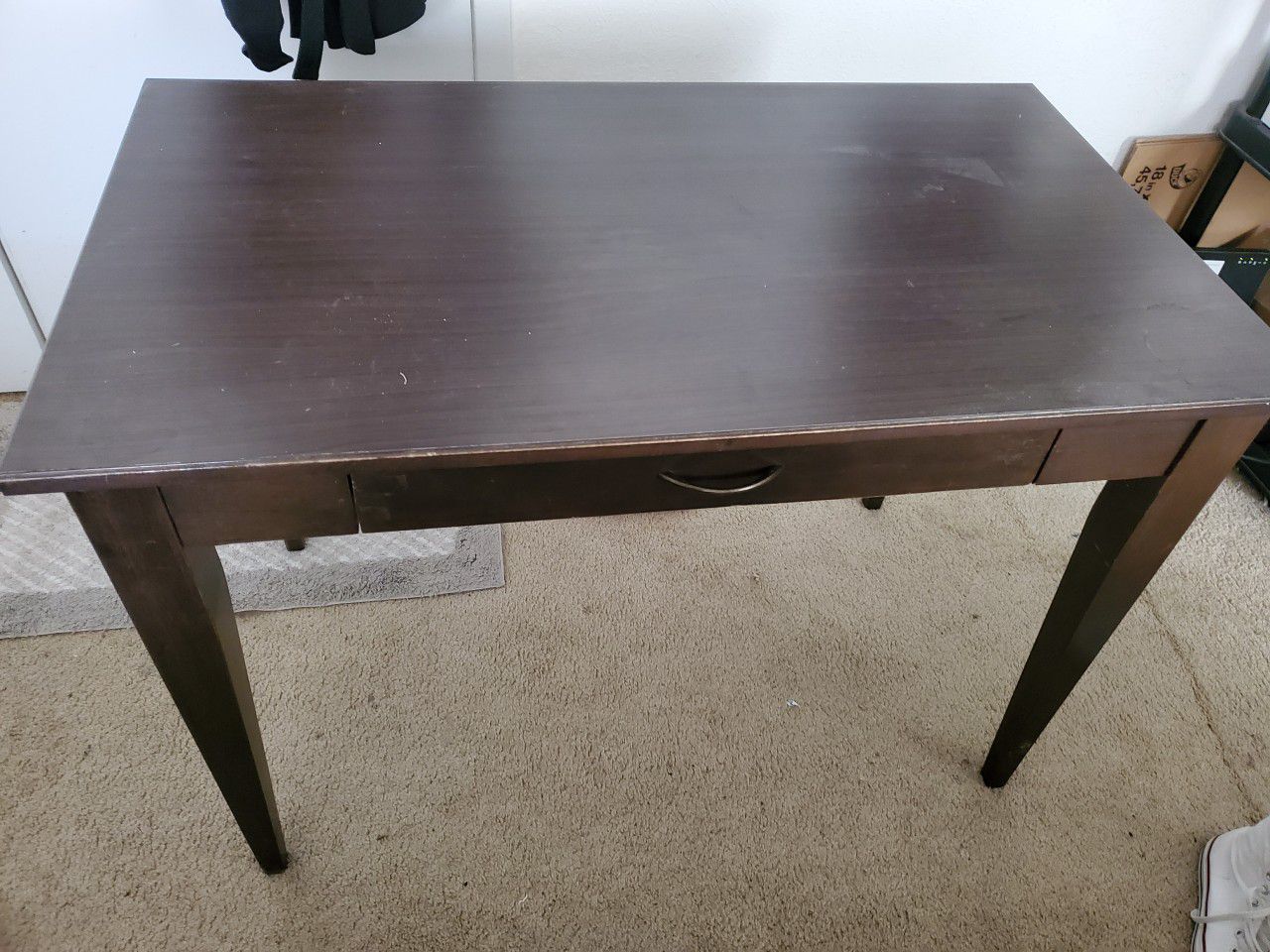 Nice Solid Wood desk 3 1/2 x 2 ft wide and 3 ft tall