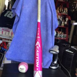 Easton Pink Sapphire Softball Bat Size 26” 16oz 